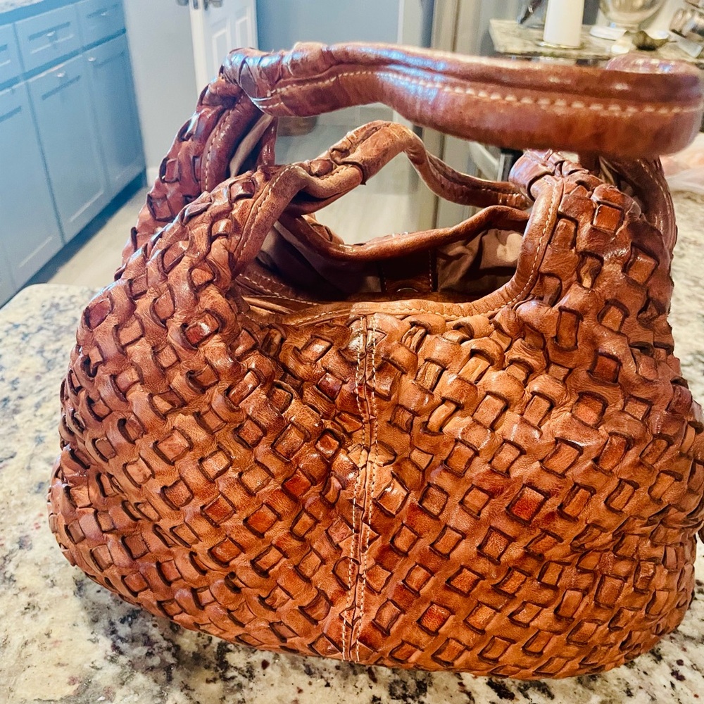 Langellotti genuine leather made in Italy bag